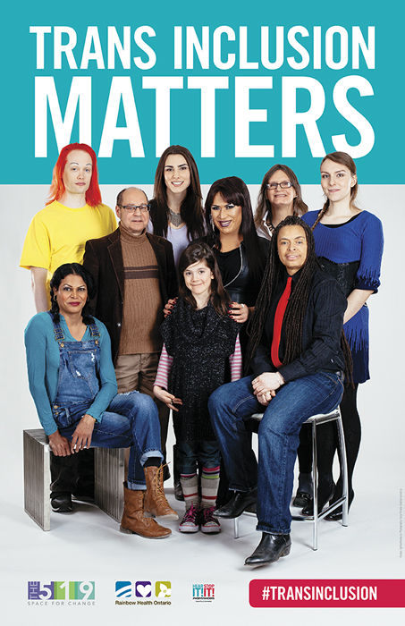 519 Trans Inclusion Matters poster designed by Light Up The Sky