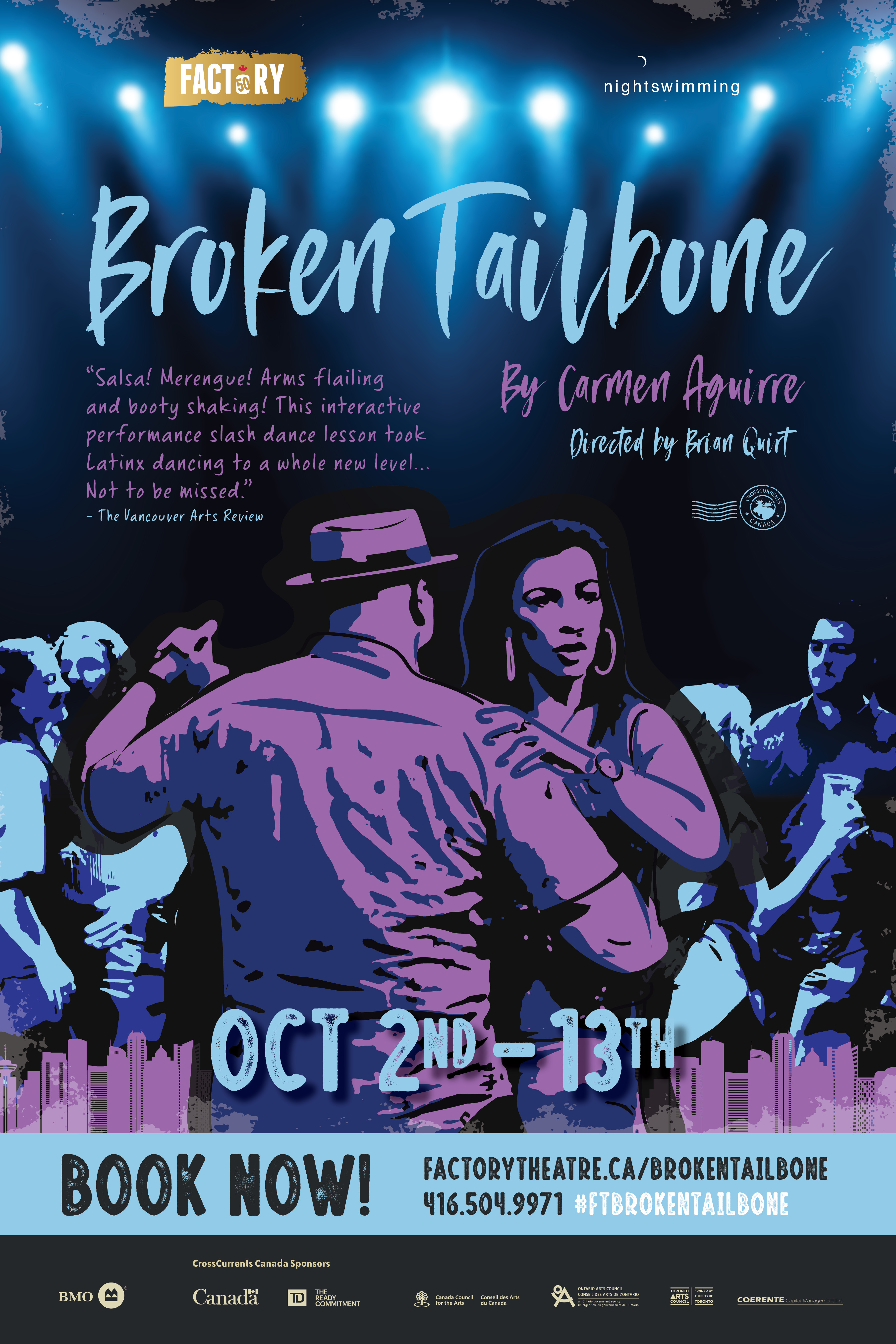 Factory Theatre Broken Tailbone poster